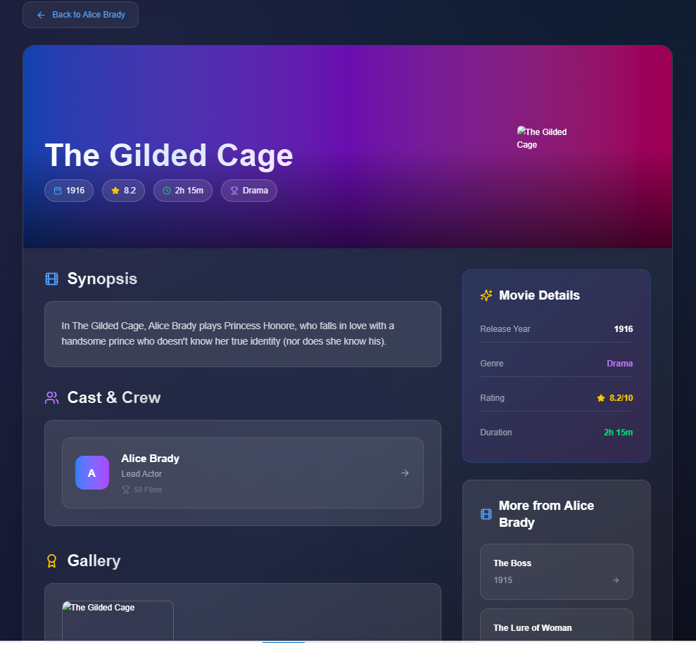 Movie Database Extended